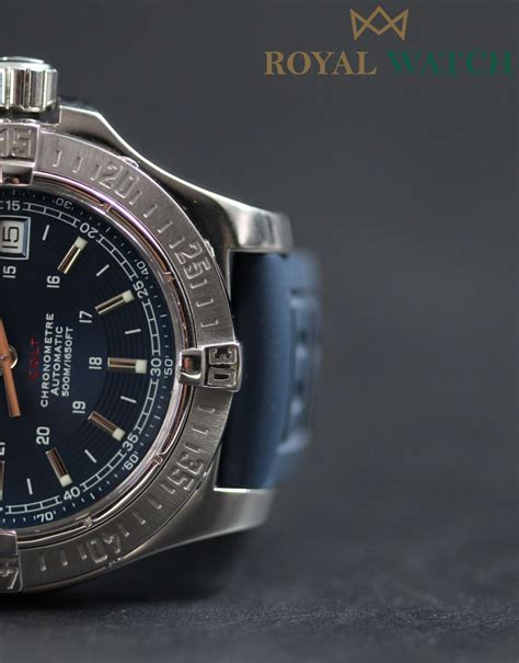 a17380 breitling colt|breitling colt automatic blue dial.